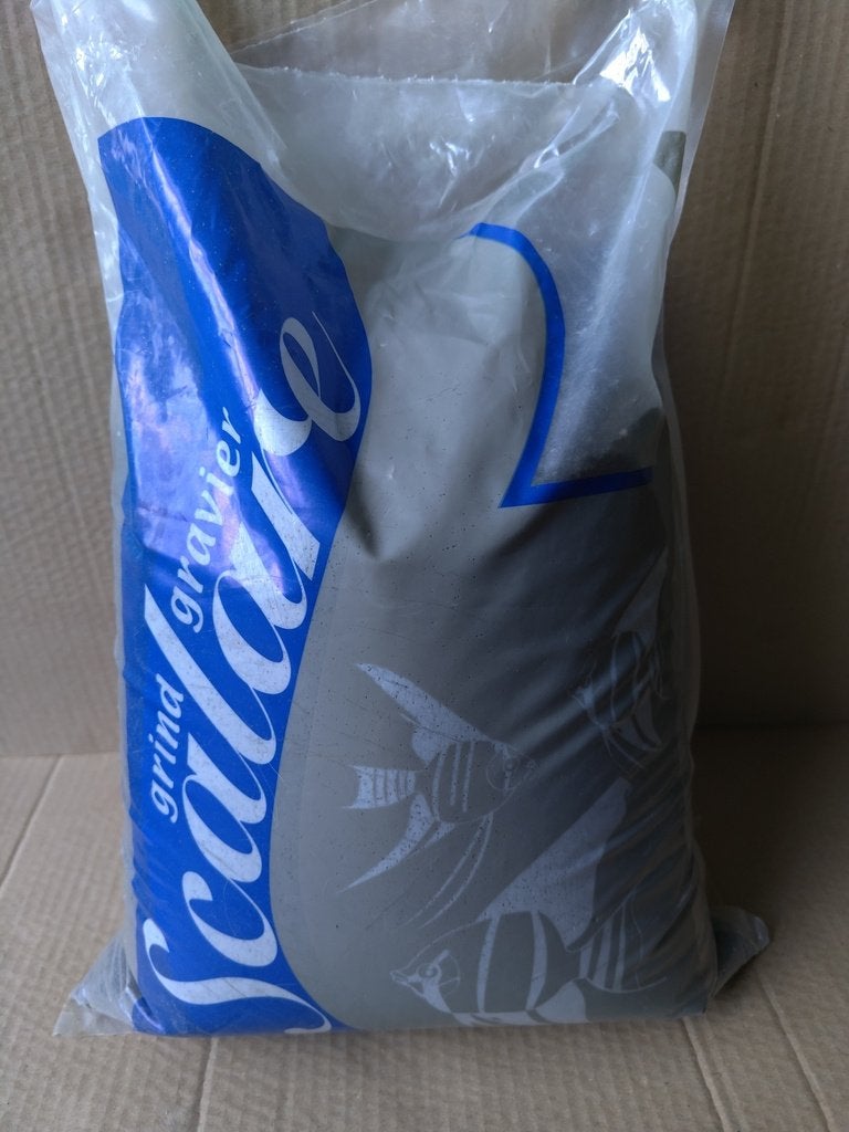 Gravier noir pour aquarium, Ophalen, Nieuw, Grind, Zand of Voedingsbodem