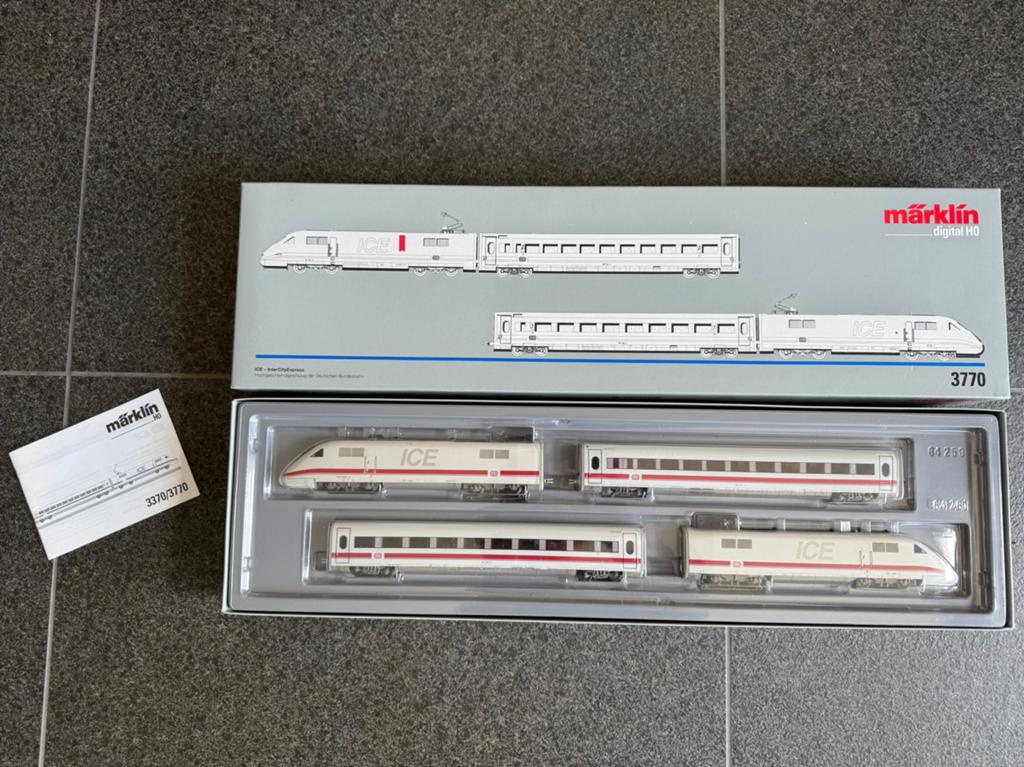 Marklin ICE 3770 H0 Digital (complete set), Ophalen, Nieuw