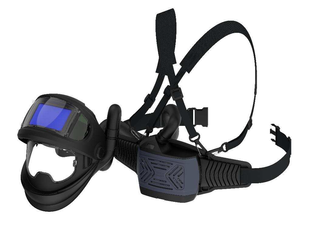 Casque de soudage automatique avec système d'air frais, Bricolage & Construction, Boucliers de soudage, Neuf, Filtre de soudage