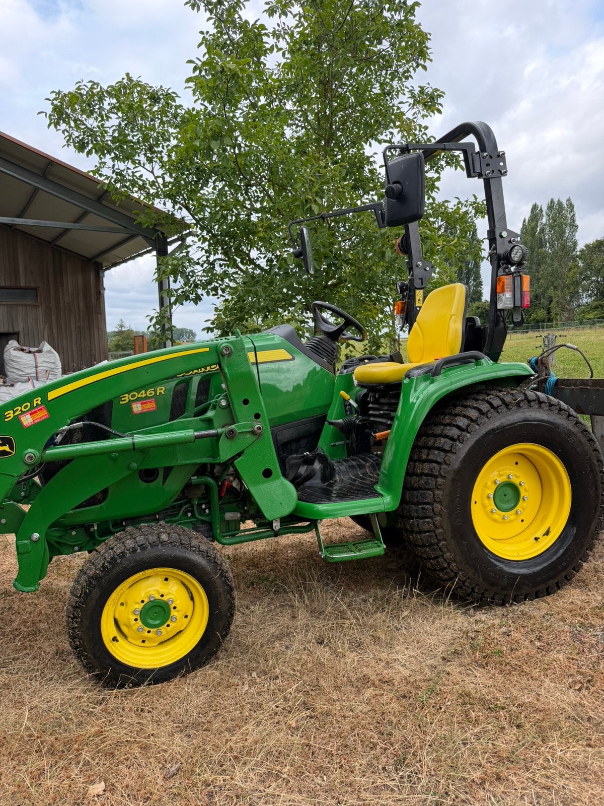 John Dheere 3046 tractor, Gebruikt, Tot 2500, Tot 80 Pk, Ophalen