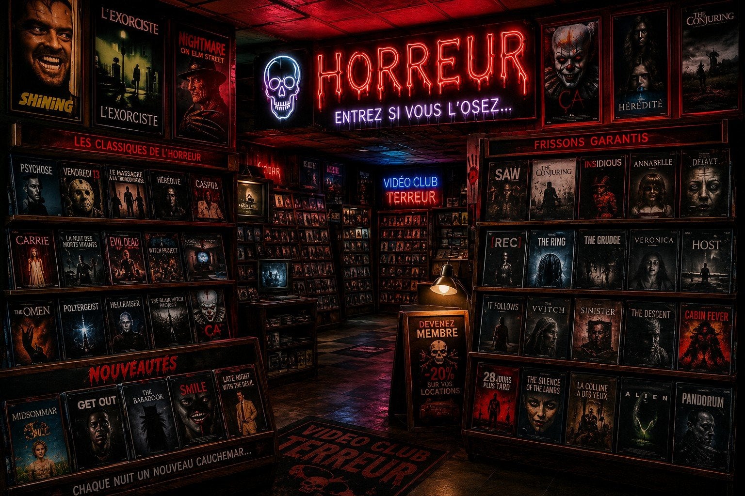 DVD FILMS D' HORREUR, CD & DVD, DVD | Horreur, Tous les âges, Allemand, Comme neuf, Enlèvement