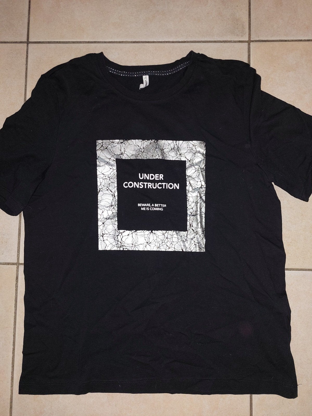T-shirt Only, maat M, Kleding | Dames, T-shirts, Maat 38/40 (M), Only, Zwart, Ophalen of Verzenden