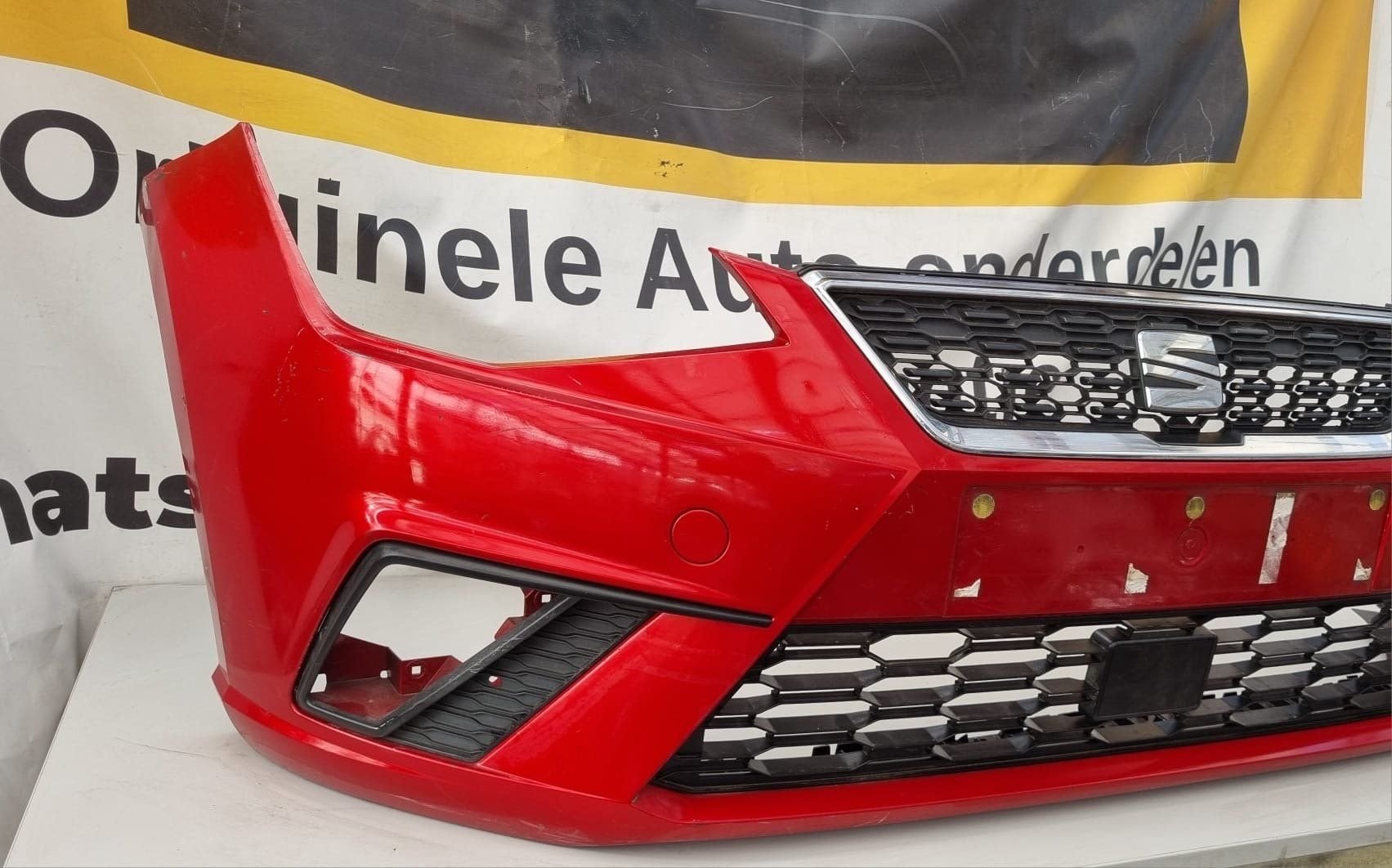 SEAT IBIZA FR 6F VOORBUMPER 6F0807221D 2017, Gebruikt, -, Voor, -