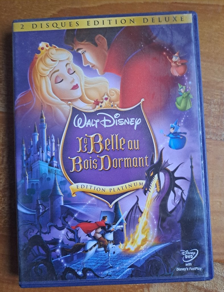 La belle au bois dormant - Walt Disney - Édition 2 dvds, Amerikaans, Engels, Ophalen of Verzenden, Gebruikt