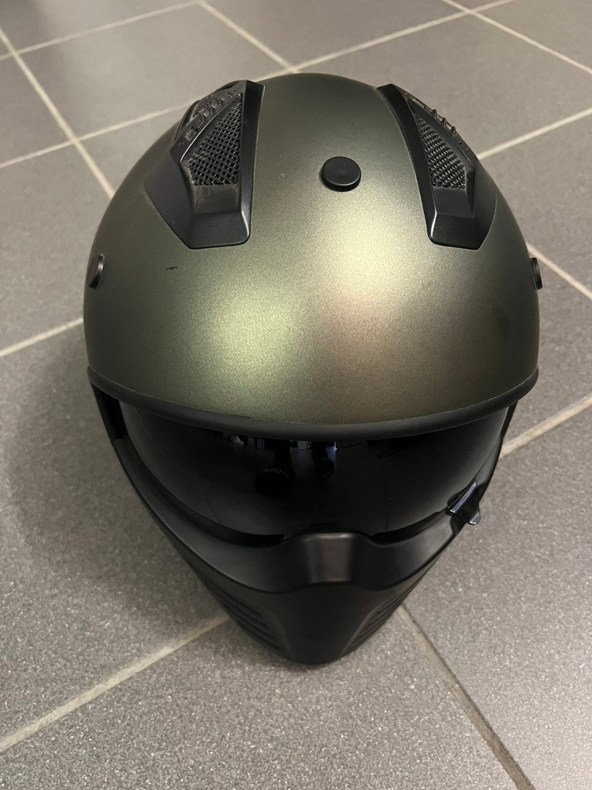 Motohelm van vito helmets M, Ophalen, Zo goed als nieuw