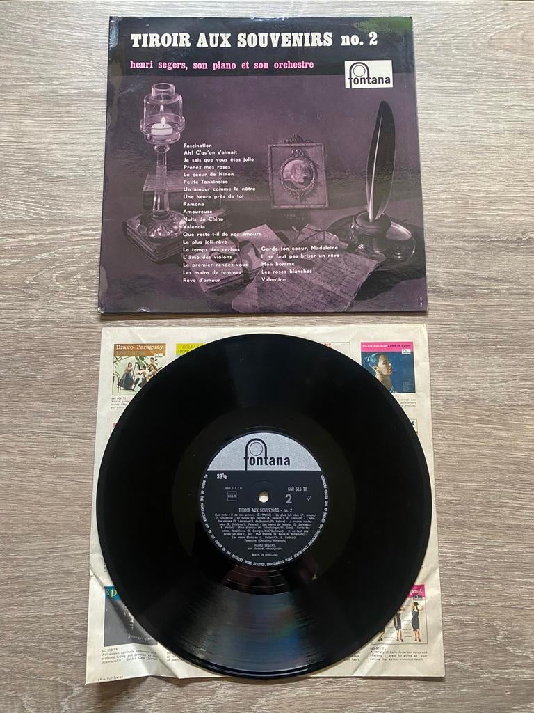 🔥 10" Vinyl: Henri Segers - Tiroir Aux Souvenirs no. 2, Ophalen of Verzenden, Zo goed als nieuw, 10 inch