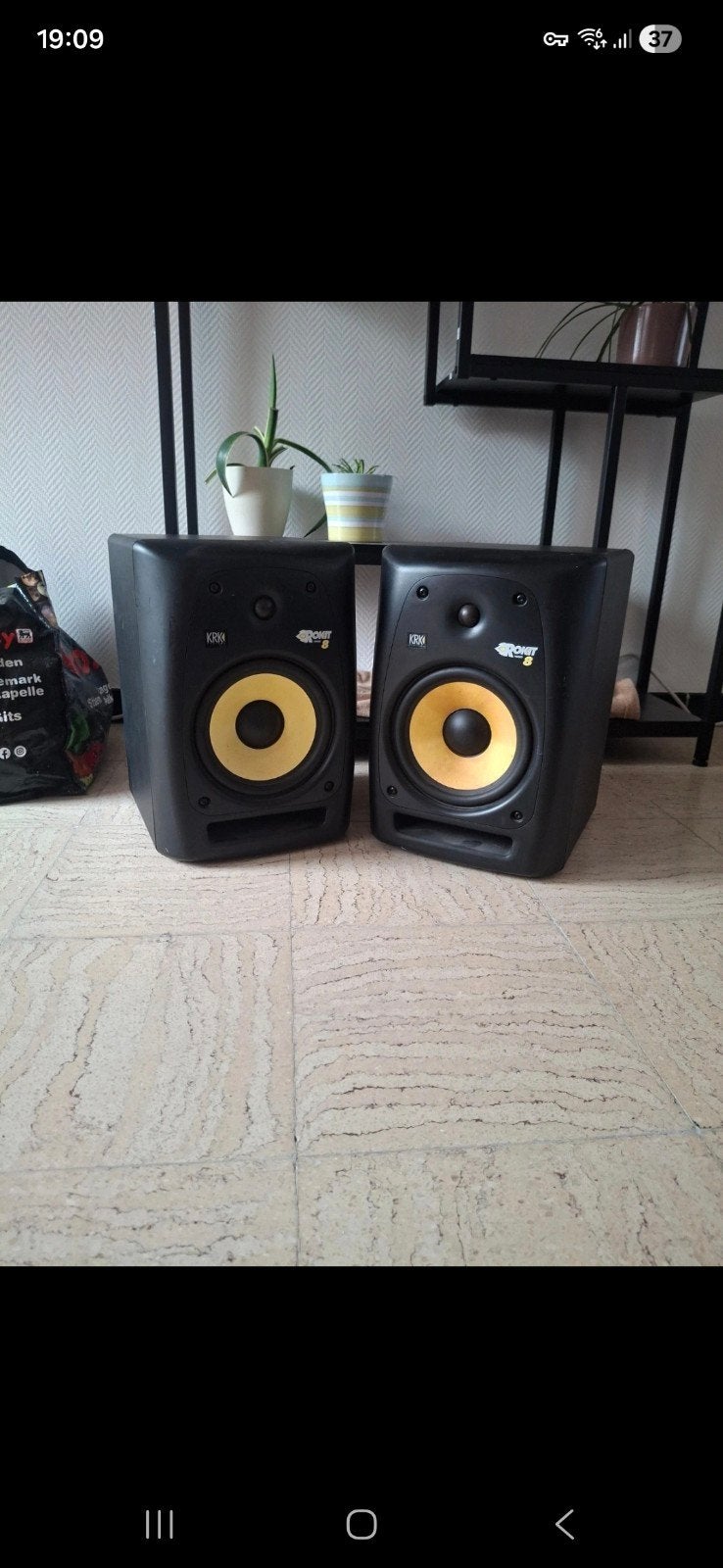 krk 8" rokit, Audio, Tv en Foto, Luidsprekerboxen, Ophalen, Gebruikt, Studiomonitor, KRK