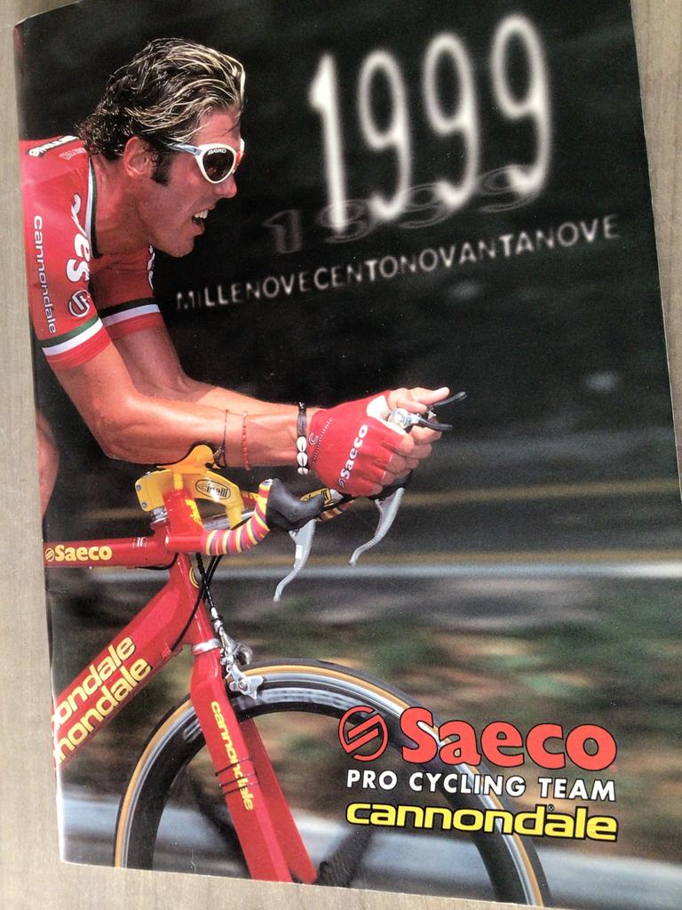 Persmap 1999 team  saeco cannondale  mario cipollini, Verzenden, Zo goed als nieuw