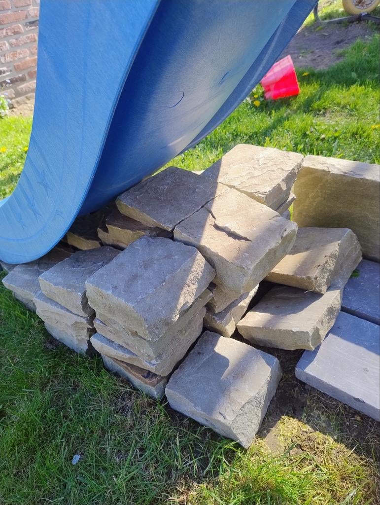 44 stuks kandla Grey platines, Tuin en Terras, Tegels en Klinkers, Ophalen