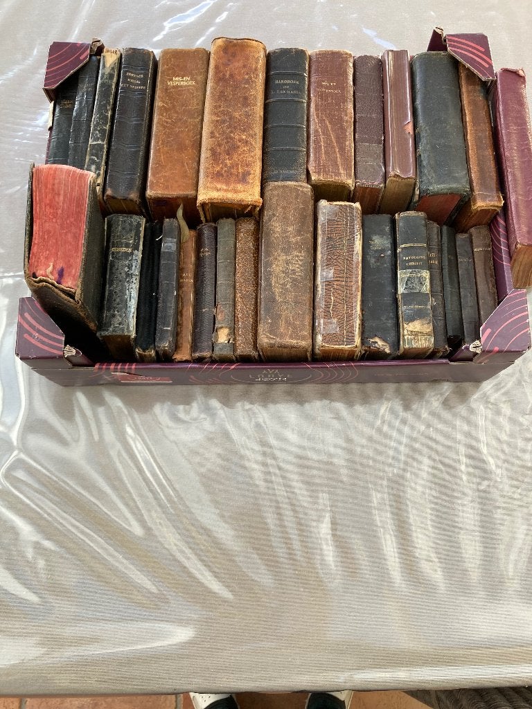Kerkboeken, Ophalen