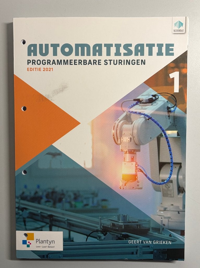 Automatisatie – Programmeerbare Sturingen, Editie 2021, Boeken, Techniek, Ophalen, Nieuw, Elektrotechniek, Plantyn