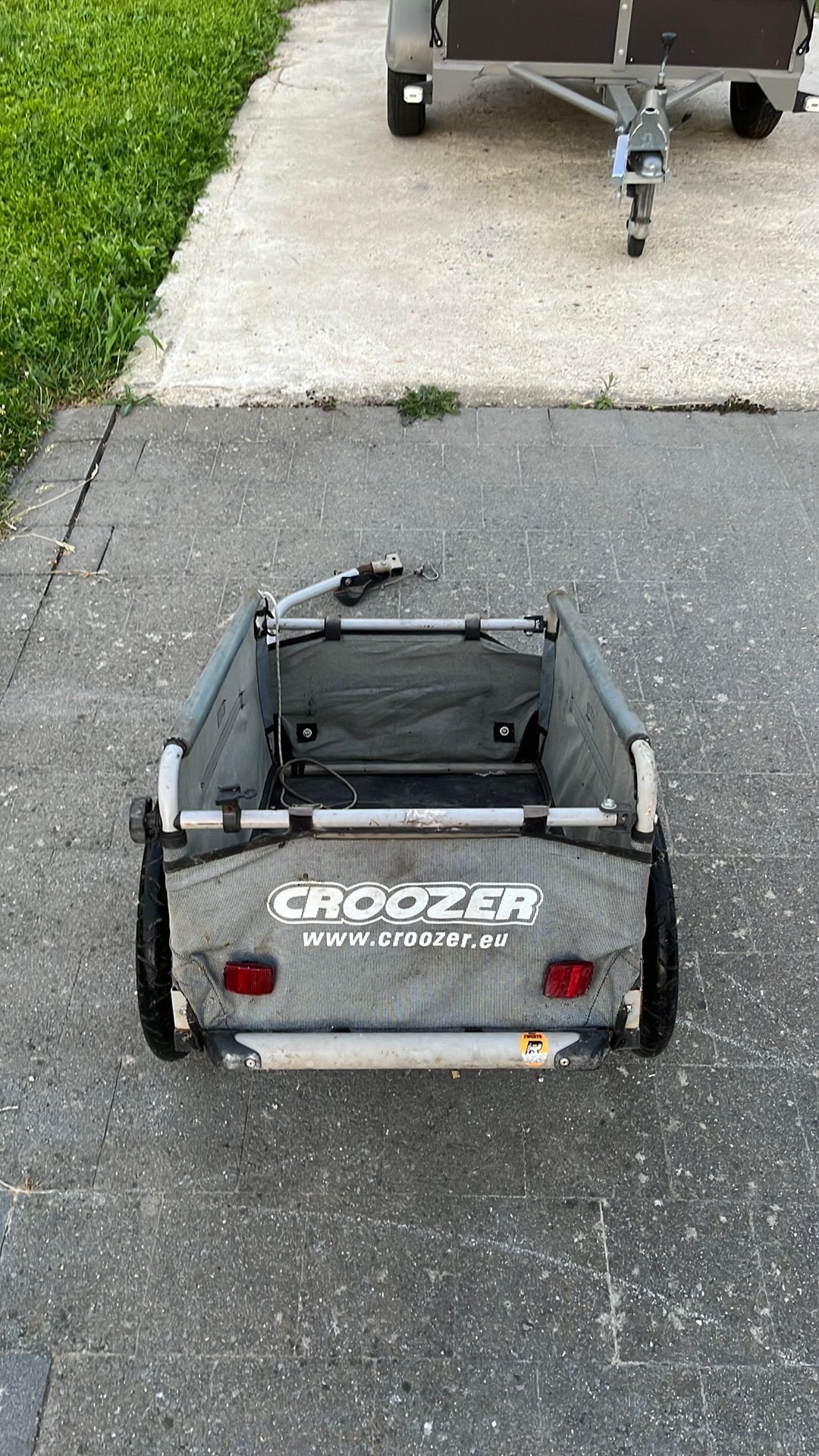 Fietskar croozer, Ophalen, Gebruikt