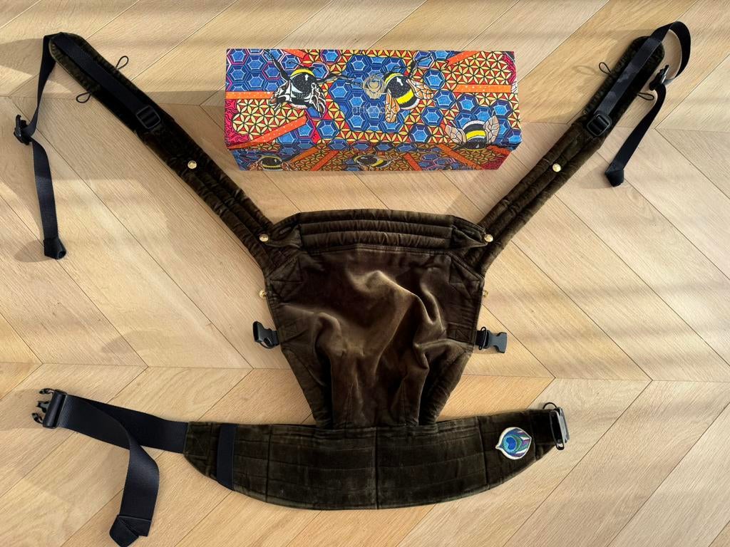 Artipoppe zeitgeist baby carrier fluweel, Autres marques, Porte-bébé, Comme neuf, Enlèvement