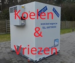 koelcontainer vriescontainer, Ophalen