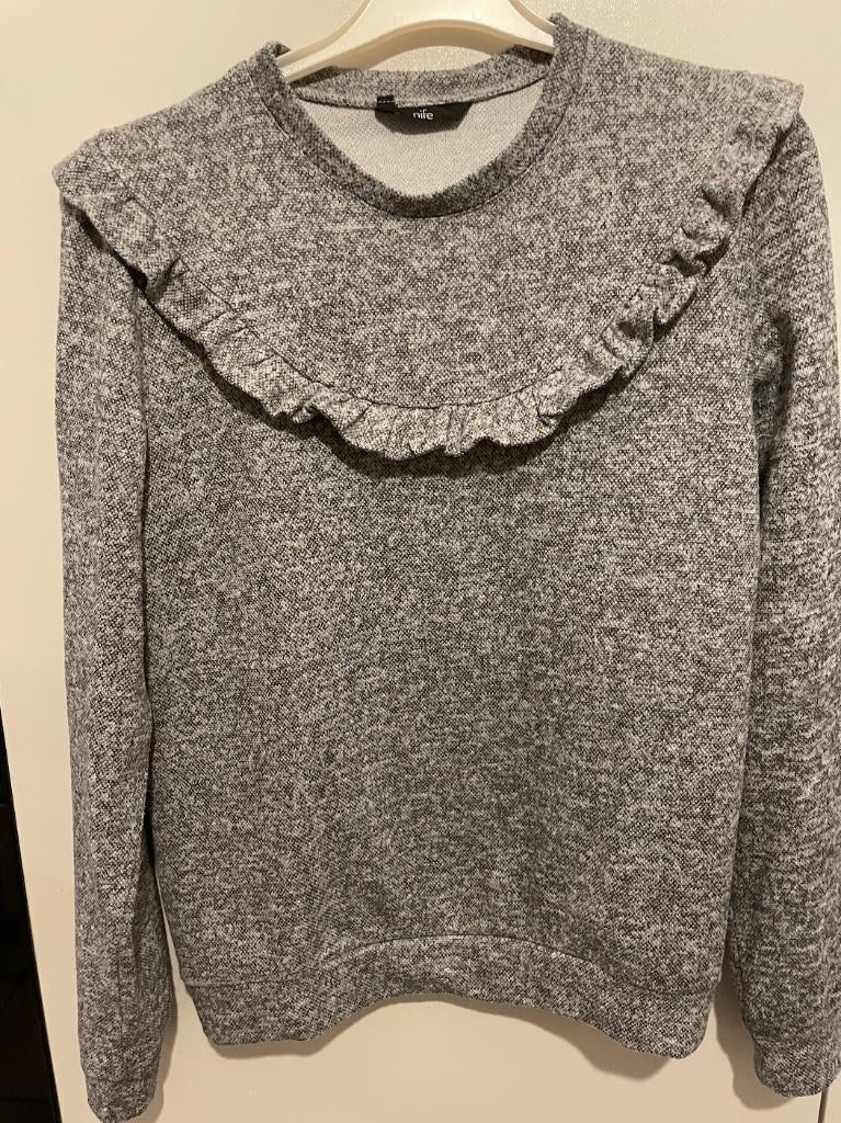 Trui (M) Nife, Kleding | Dames, Ophalen of Verzenden, Gedragen, Maat 38/40 (M), Grijs