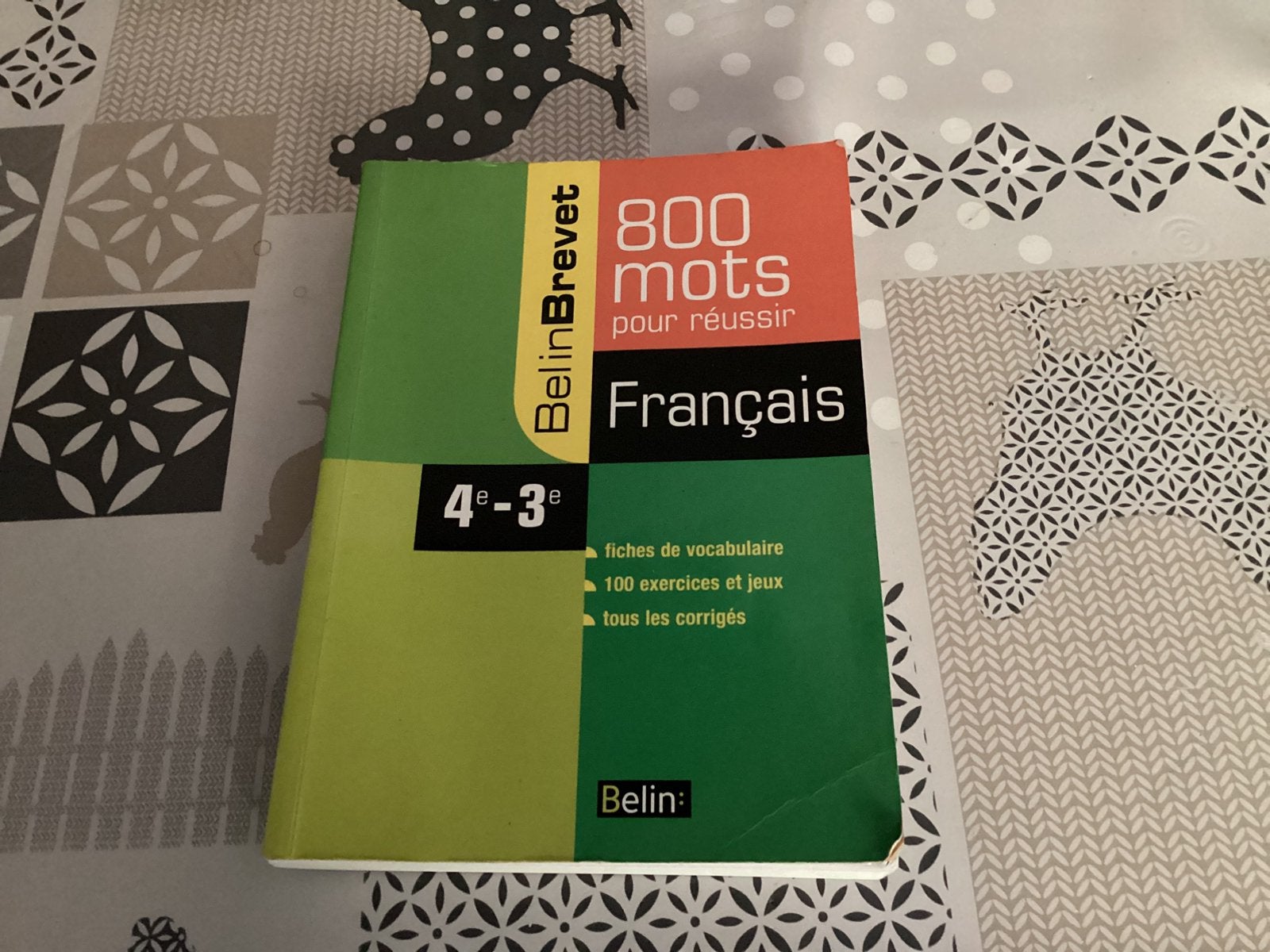 800 mots pour réussir français, Livres, Dictionnaires, Enlèvement, Comme neuf, Français