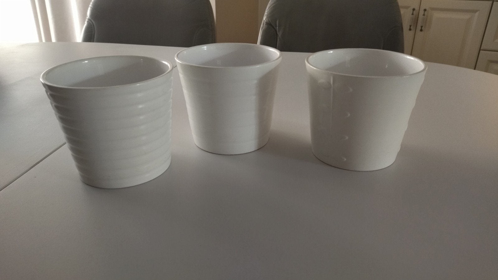 Bloempotten 12 cm doorsnede KARDEMUMMA van Ikea 3 stuks, Tuin en Terras, Ophalen