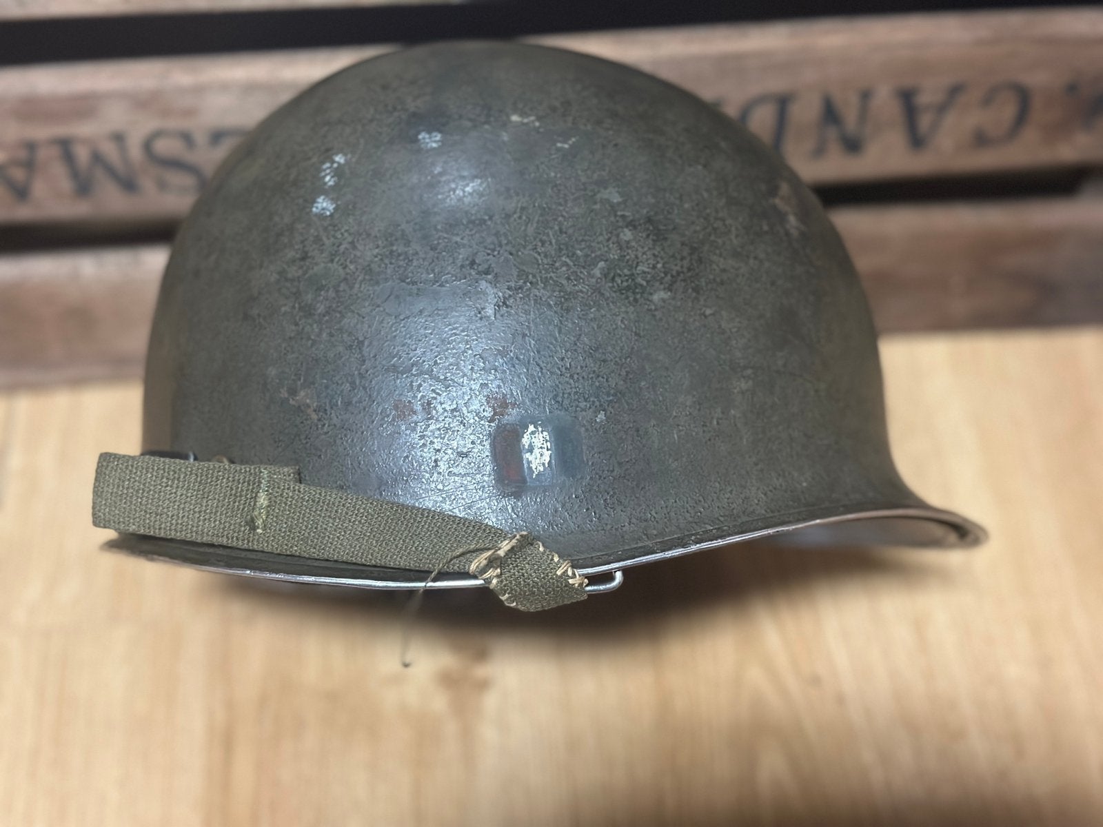 FFA wo2 M1 helm, Verzamelen, Verzenden, Landmacht, Helm of Baret