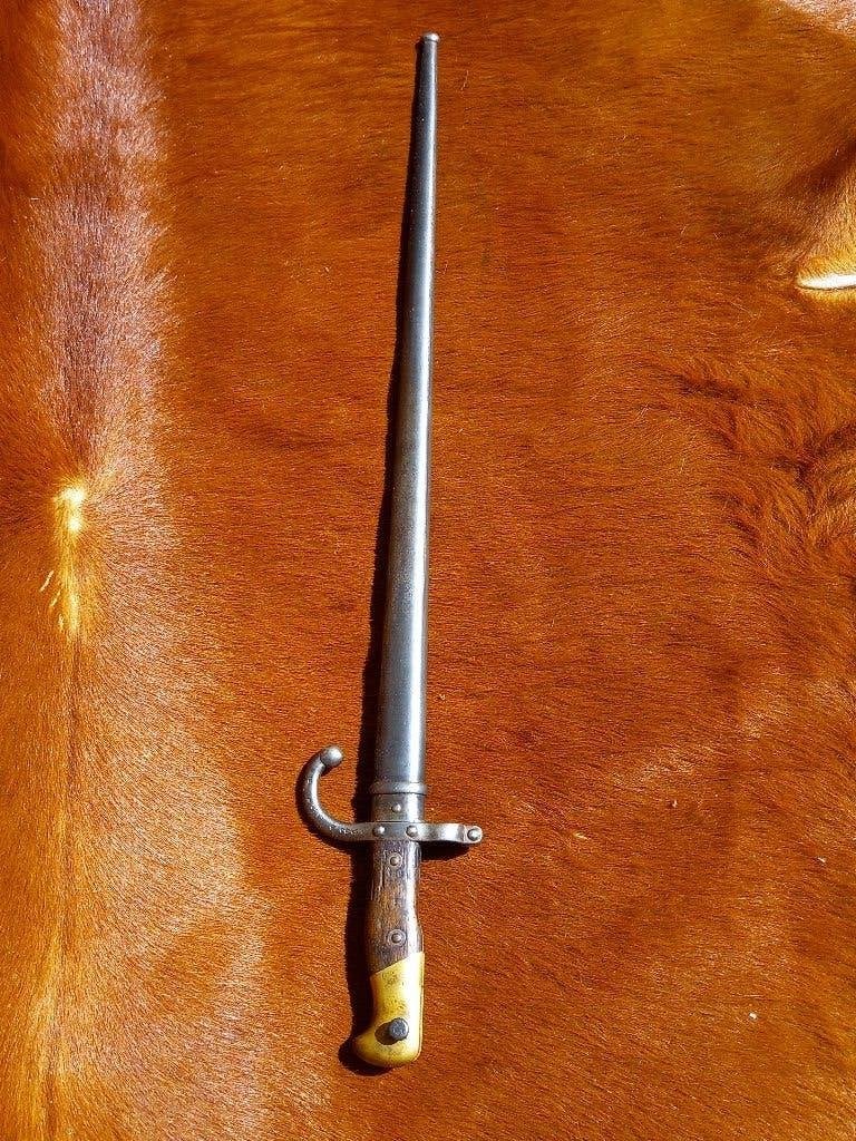 Baïonnette Gras Tulle 1876, Enlèvement ou Envoi, Armée de terre, Couteau ou Poignard