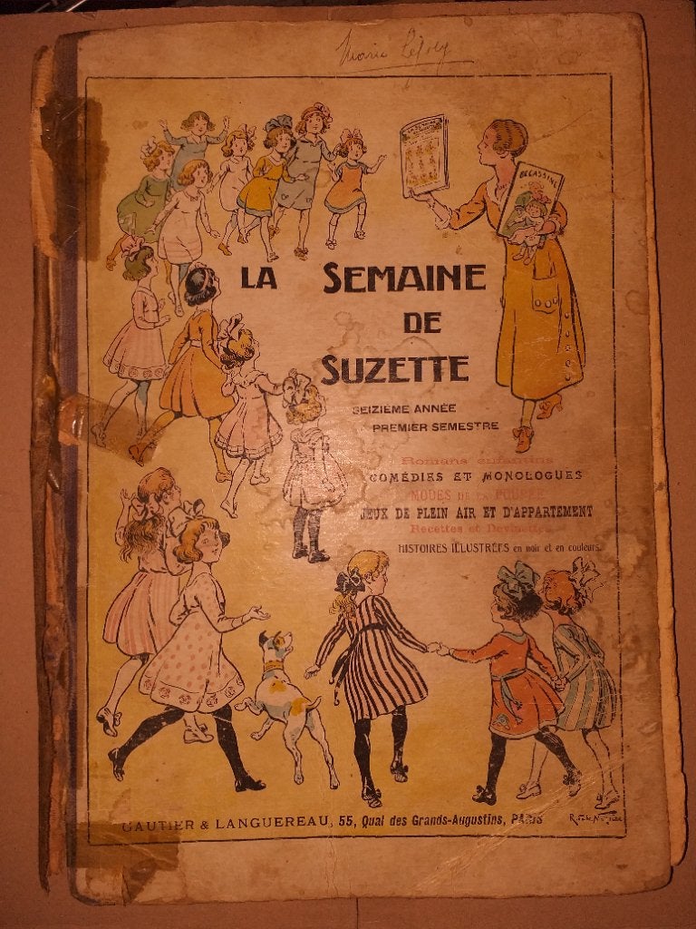 La semaine de Suzette 1920, Livres, Enlèvement, Utilisé