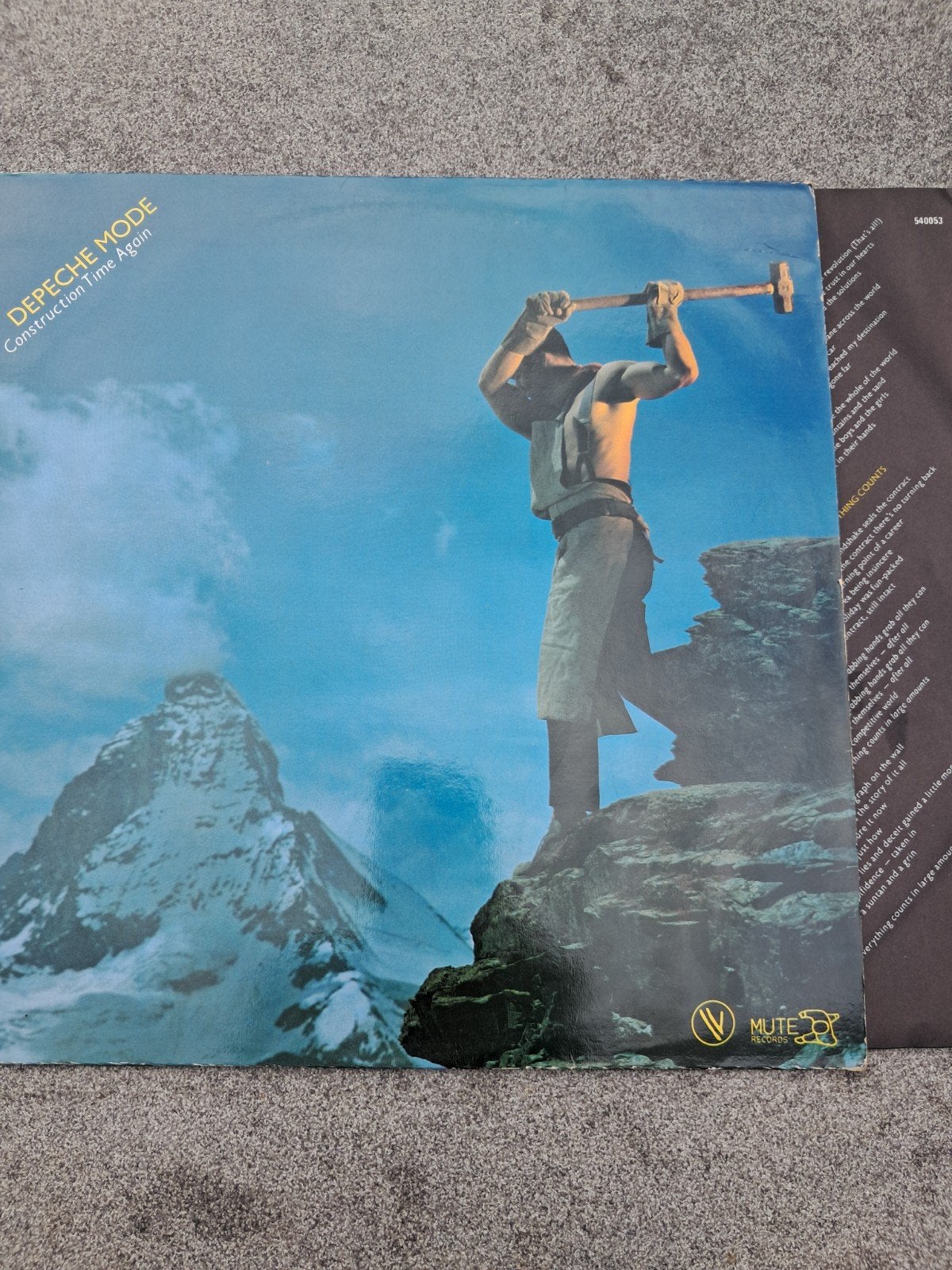 Lp Depeche Mode, Pop rock, Enlèvement ou Envoi, Utilisé, LP
