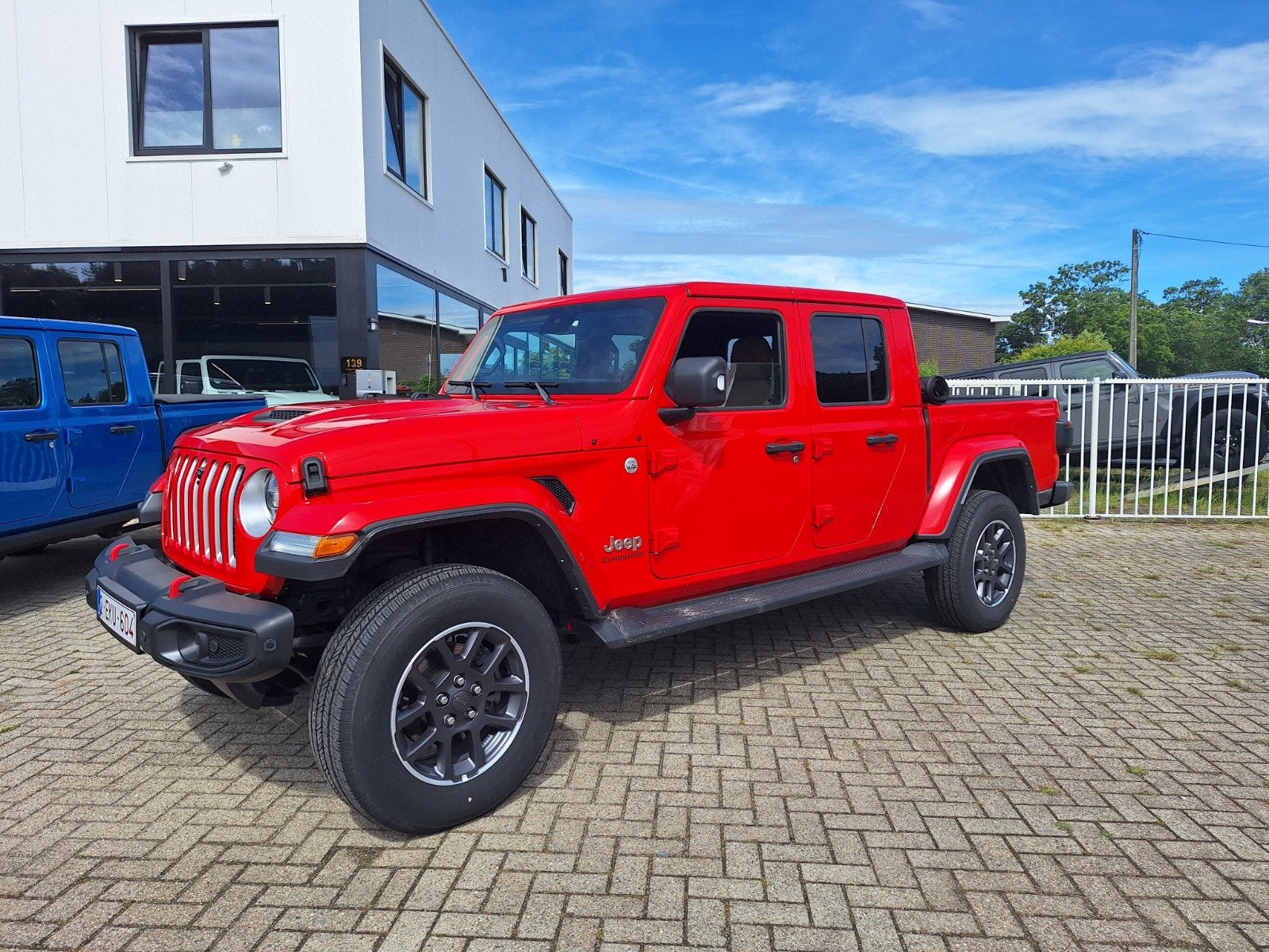 Jeep Gladiotar 3.0crd Overland 39500km!!, Auto's, Jeep, 4 deurs, Parkeersensor, Leder, Bedrijf