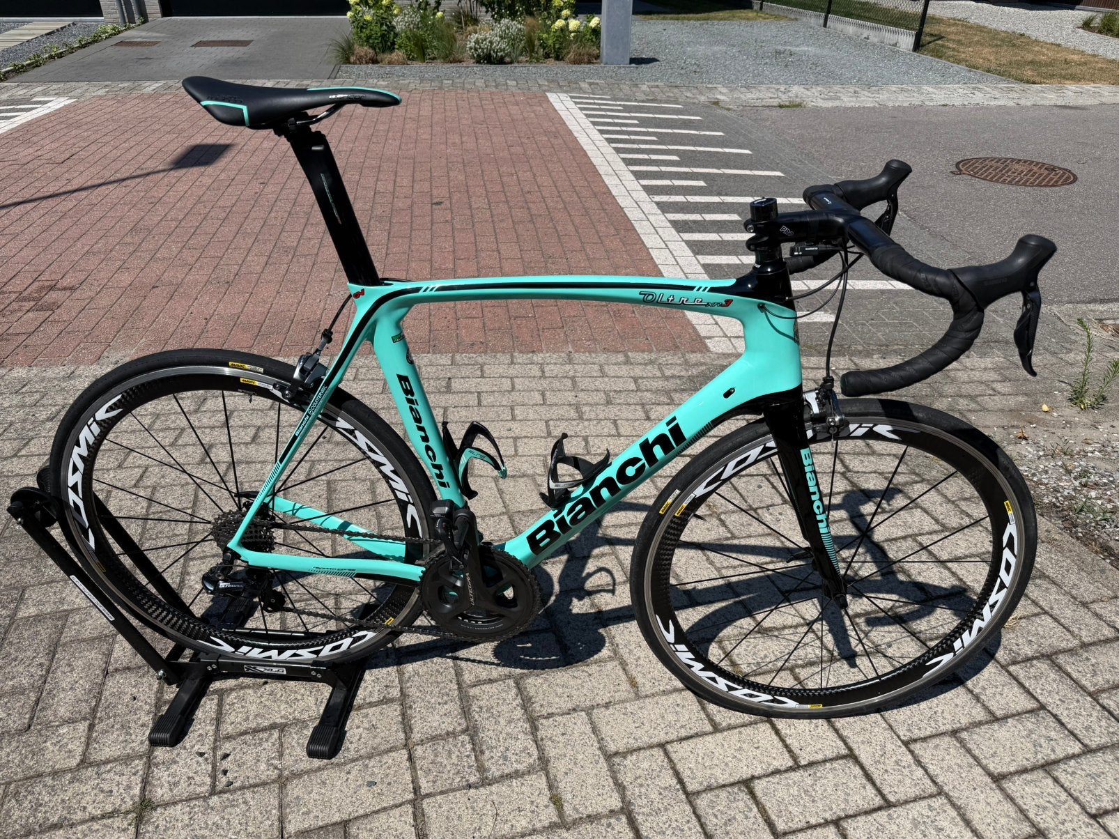 Bianchi Oltre XR3 (61) - Shimano Ultegra Di2 - Mavic Cosmic, Vélos & Vélomoteurs, Vélos | Vélos de course, Autres marques, Frein sur jante