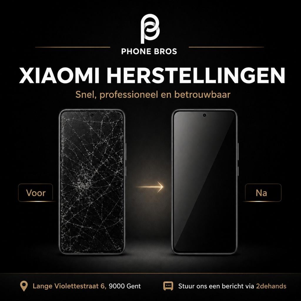 XIAOMI SCHERM HERSTELLINGEN, Ophalen