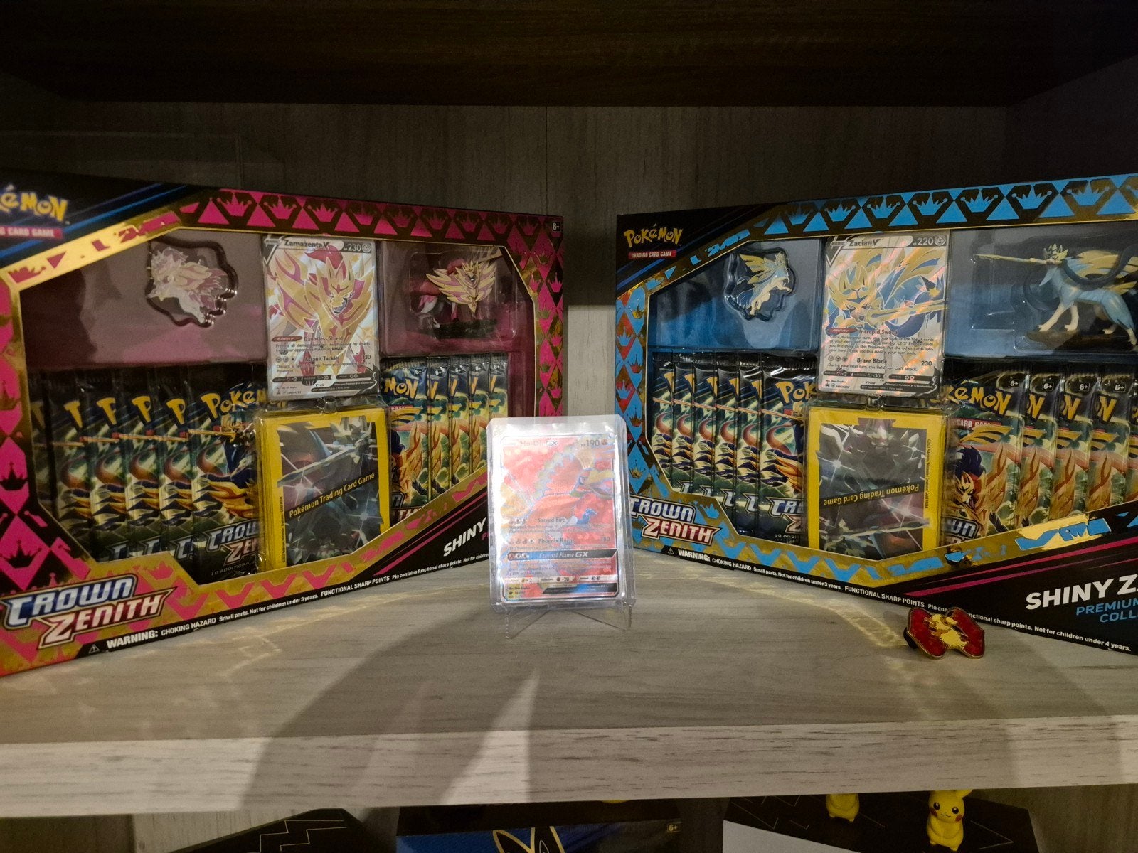 Premium Collection Crown Zenith Zacian en Zamazenta, Ophalen