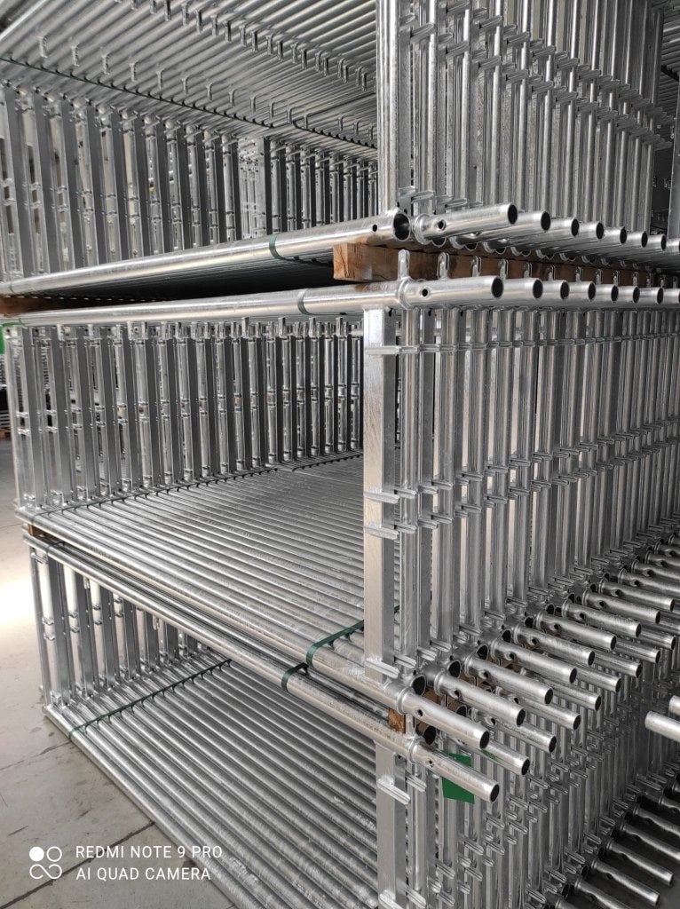 151,20 m² d’échafaudage de façade neuf en acier, type 70, Bricolage & Construction, Enlèvement ou Envoi, Neuf, Échafaudage de façade