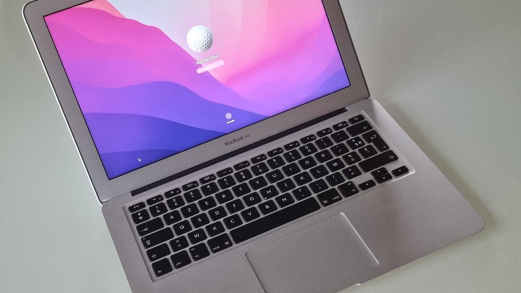 MacBook Air 13"/begin 2015/macOS 12.7, Computers en Software, Gebruikt, 256 GB, 2 tot 3 Ghz, 8 GB