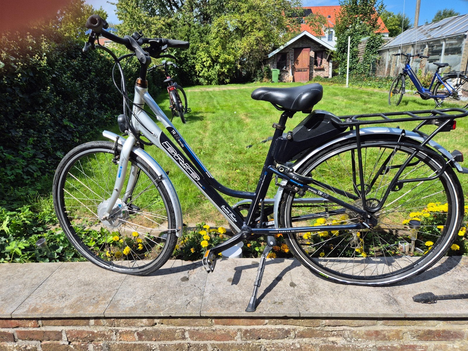 Op te knappen elektrische fiets, Fietsen en Brommers, Gebruikt, Velgrem, Versnellingen, Ophalen