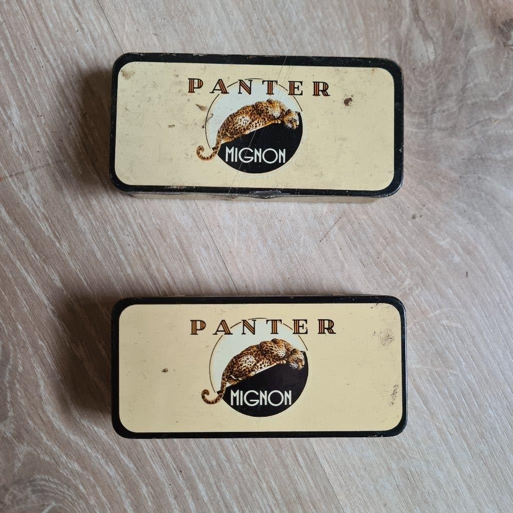 Sigarendoos Panter, Verzamelen, Ophalen of Verzenden