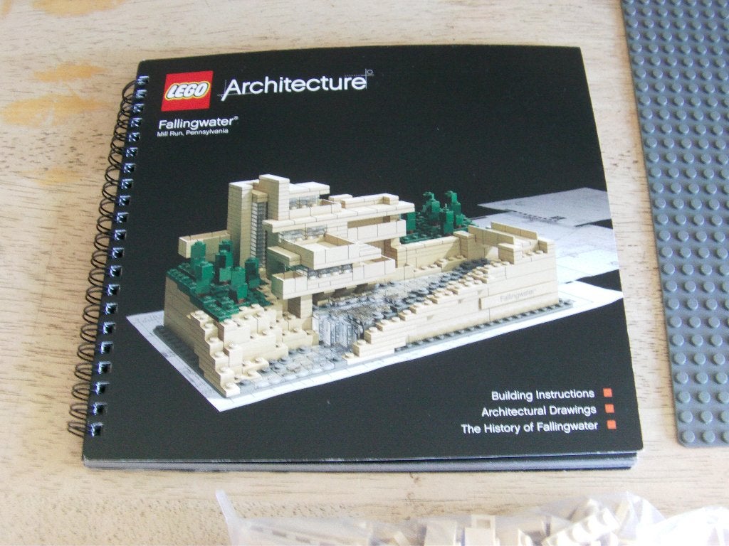 lego, Architecture : Fallingwater 21005, année 2009, Enfants & Bébés, Jouets | Duplo & Lego, Enlèvement ou Envoi, Lego, Ensemble complet