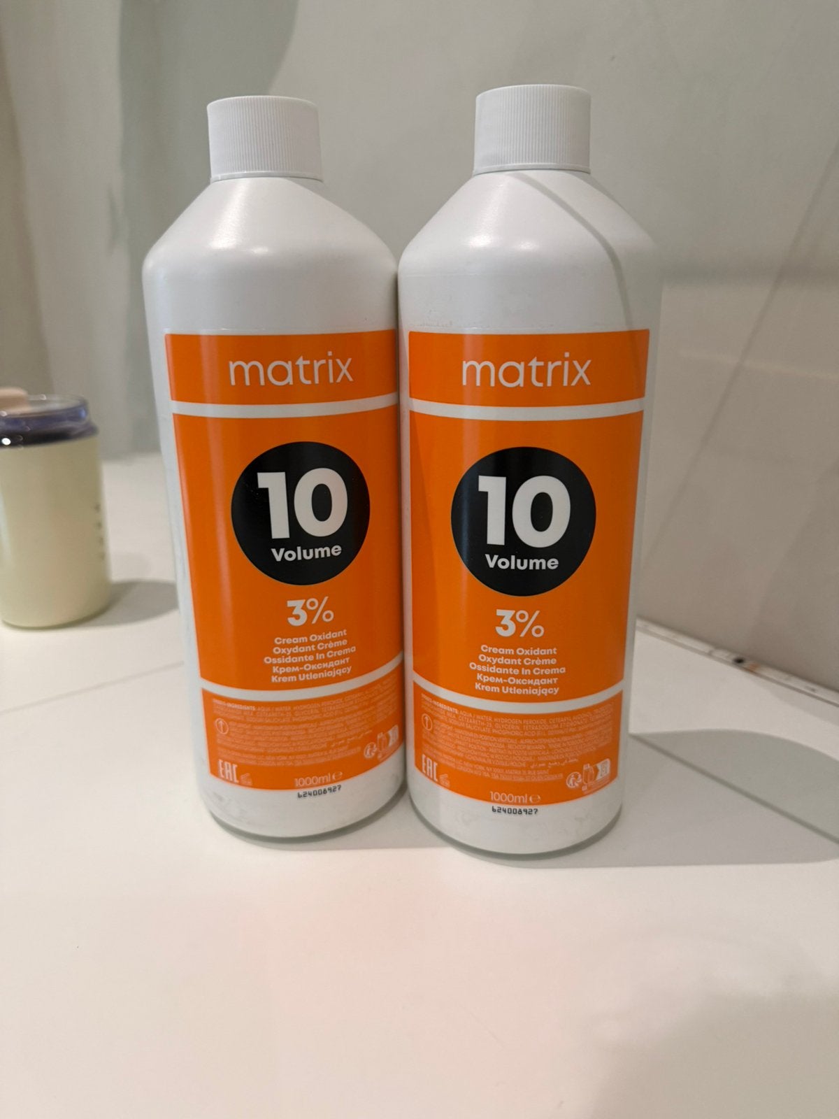 Oxidatie 10 vol, Articles professionnels, Enlèvement
