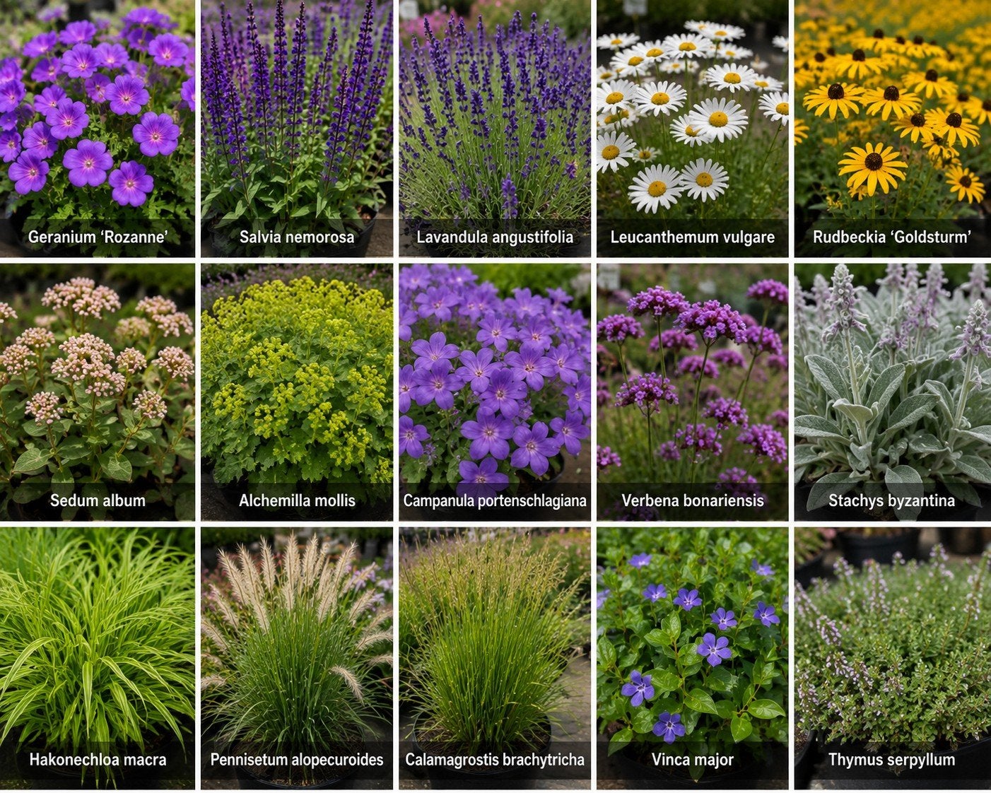Vaste planten en siergrassen, Tuin en Terras, Planten | Tuinplanten, Ophalen, Bodembedekkers
