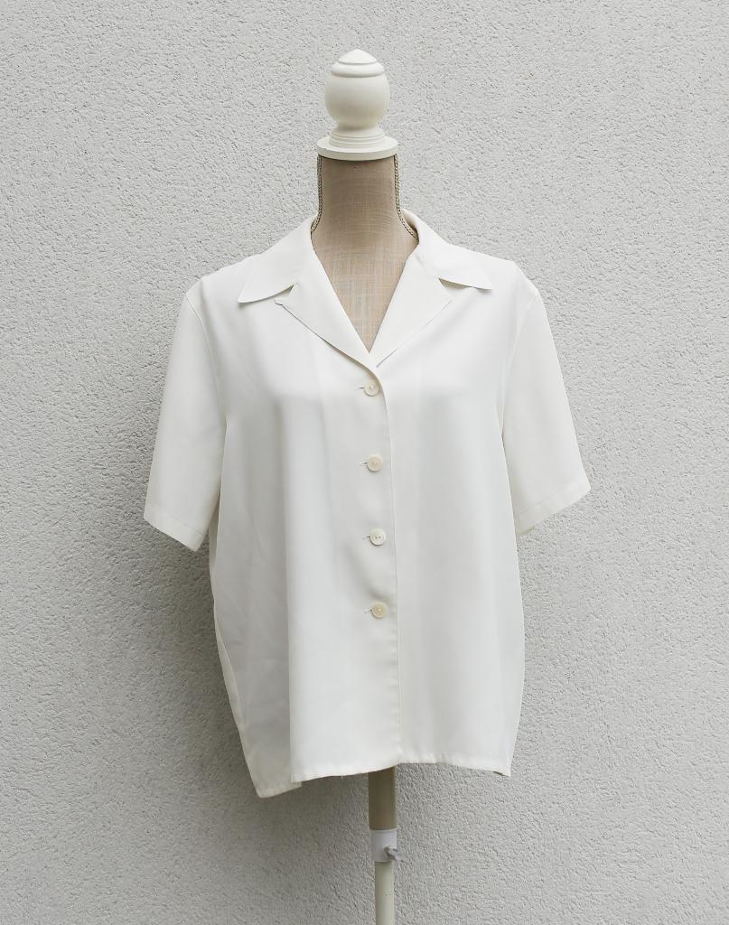 Chemisier blanc T44 George Rech, Taille 38/40 (M), Enlèvement ou Envoi, George Rech, Comme neuf