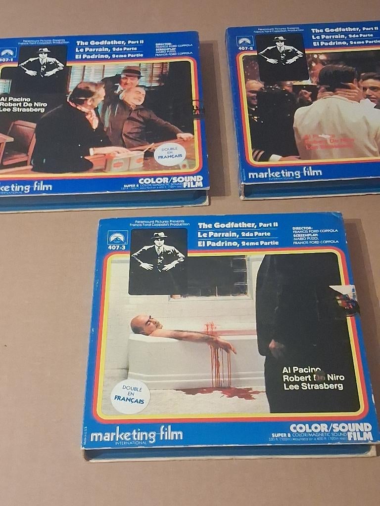 Film Super 8 mm The Godfather 2, Audio, Tv en Foto, Filmrollen, Ophalen