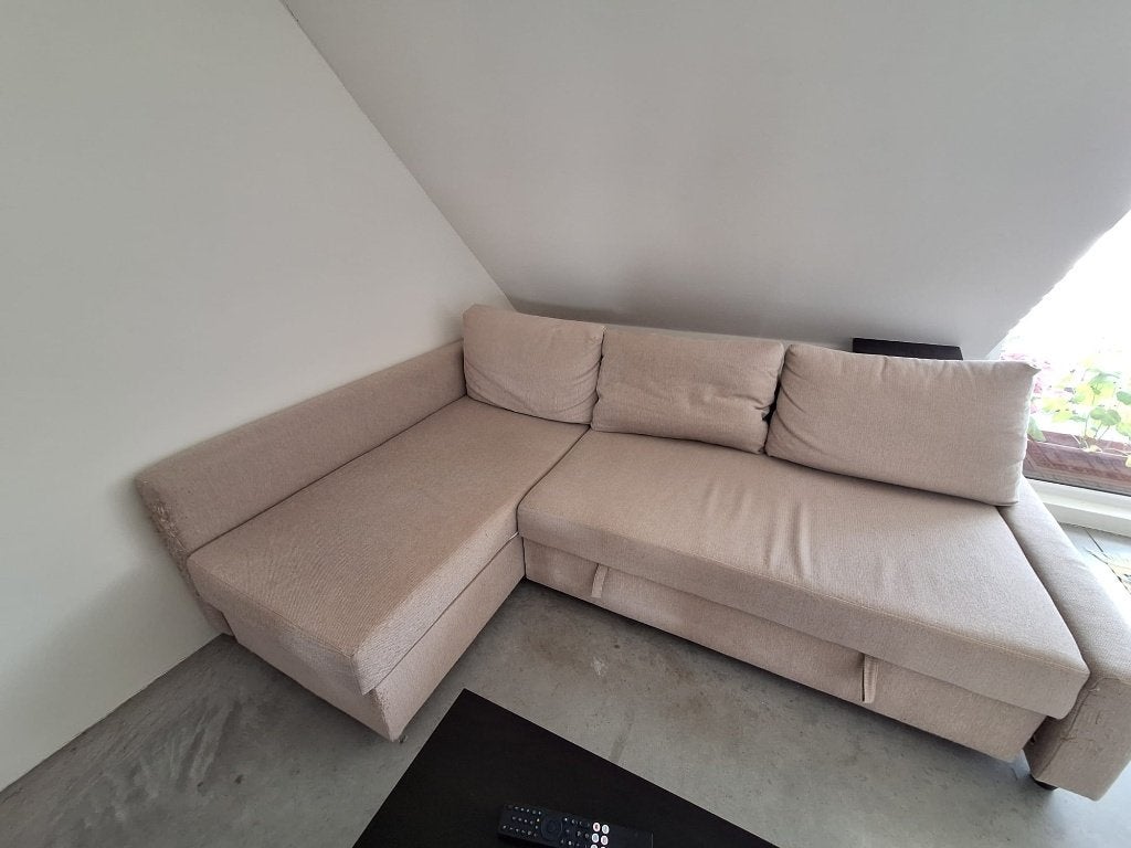 IKEA slaapbank/bed, Ophalen, Gebruikt, Driepersoons, Hoekbank