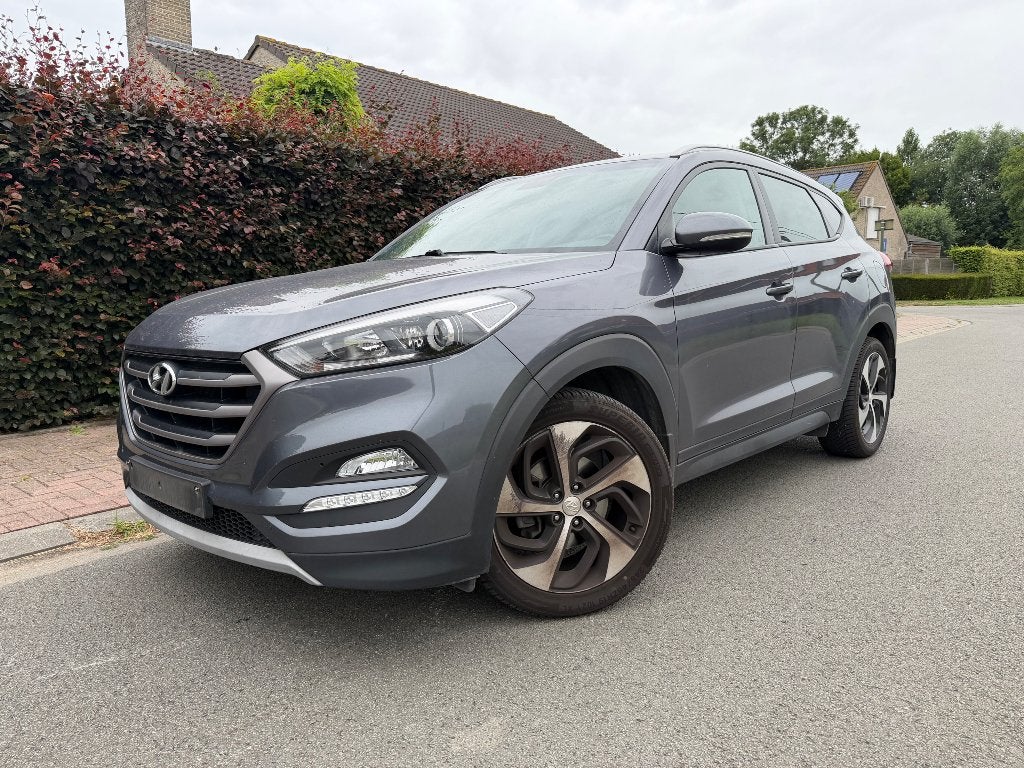 Hyundai Tucson 1.6 benzine | automaat | schade rechts, Auto's, Hyundai, Automaat, Stof, Bedrijf, 5 zetels