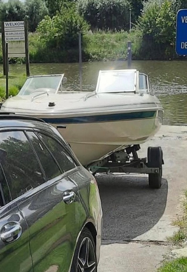 Glastron SSV177 + trailer, Watersport en Boten, Ophalen, Overige merken, Gebruikt, Binnenboordmotor