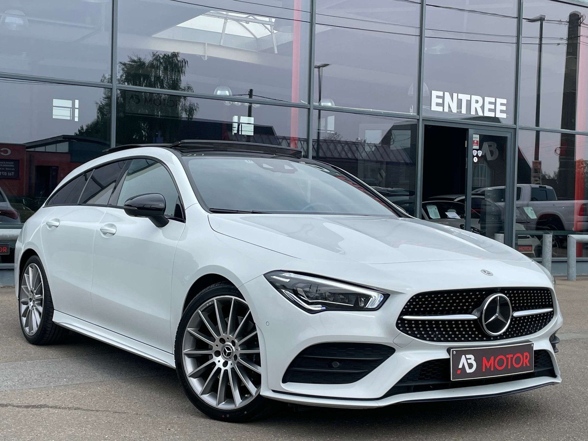 Mercedes-Benz CLA-Klasse 220 d 4-Matic AMG PANO CAM360 HEADU, Auto's, Automaat, CLA, Gebruikt, 4 cilinders