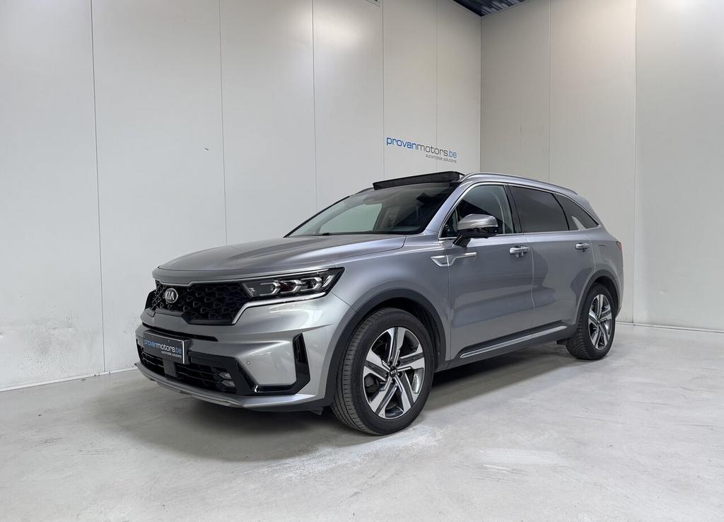 Kia Sorento 1.6 PlugIn Hybrid AWD 7 Zit - Pano - SoH 98,6%!, Autos, Kia, 0 kg, Argent ou Gris, Euro 6, Capteur de lumière