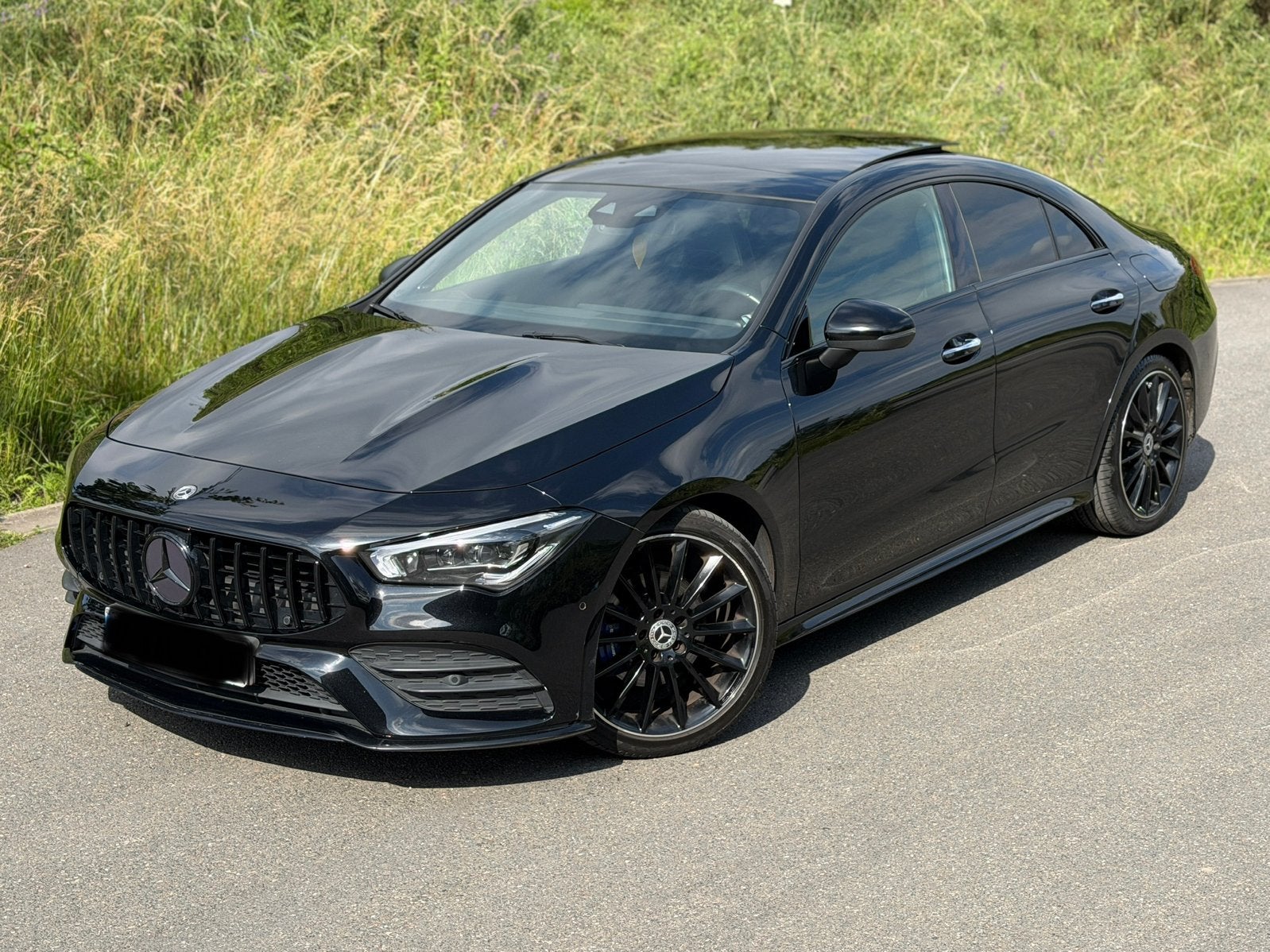 Mercedes Benz Cla 180 AMG Full, Auto's, CLA, Zwart, 5 deurs, Particulier