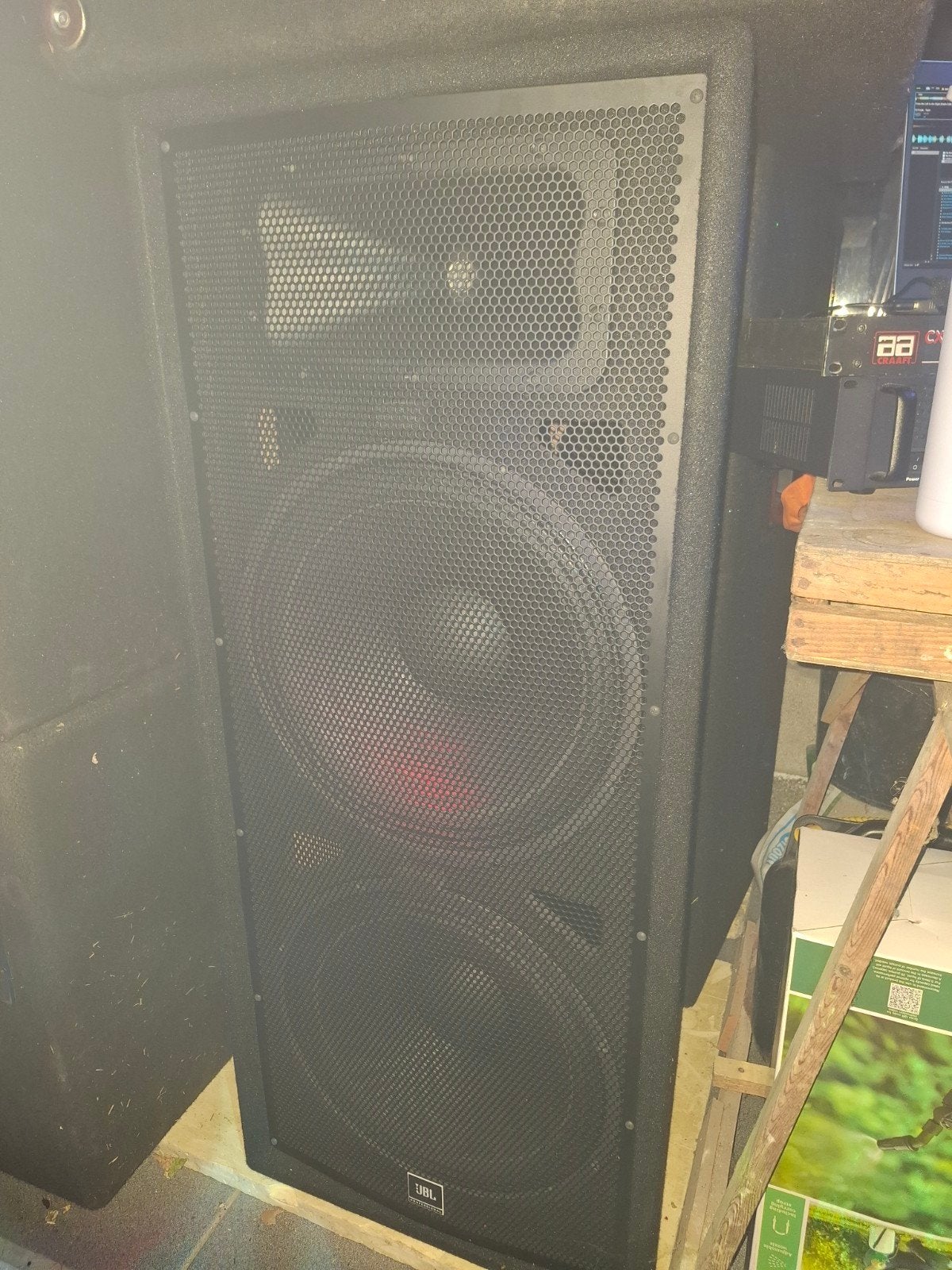 2 X JBL JRX225 Dual 15 inch, TV, Hi-fi & Vidéo, Enlèvement, JBL