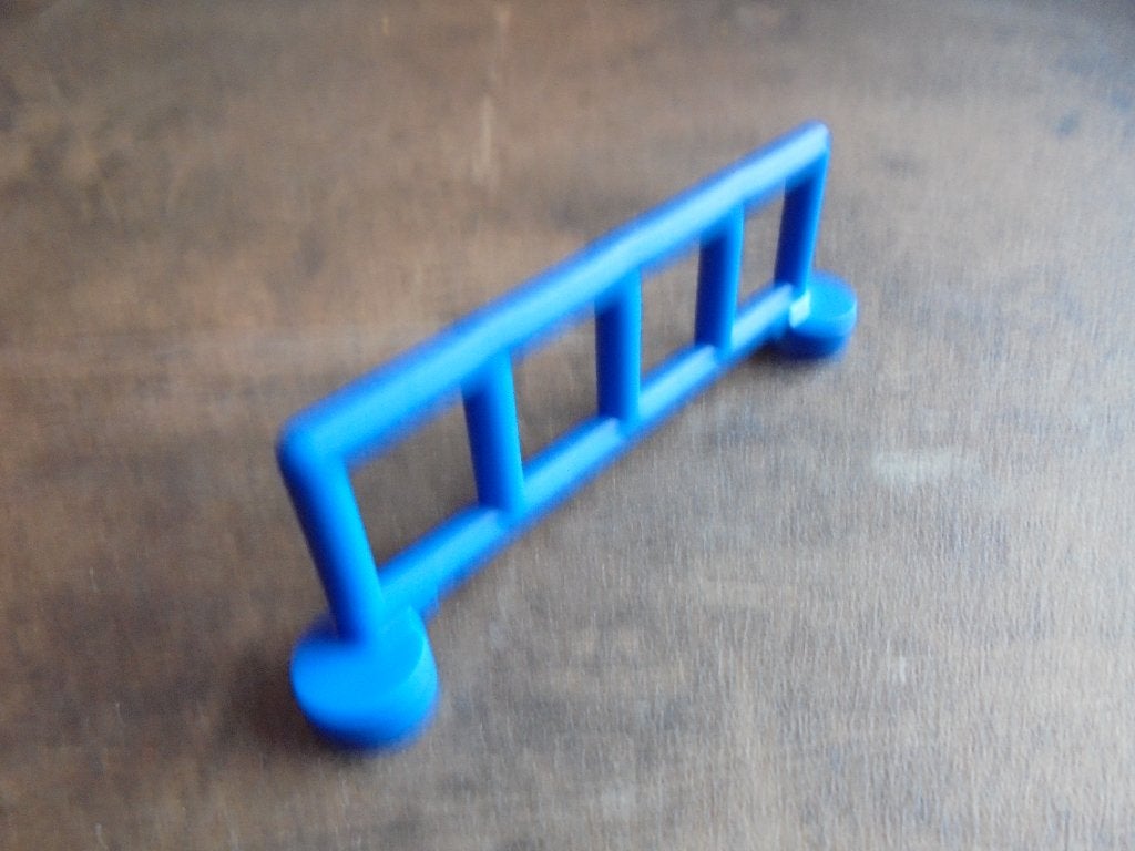 Lego Duplo Fence Railing with 5 Posts (zie foto's) 4, Ophalen of Verzenden, Gebruikt, Losse stenen, Duplo