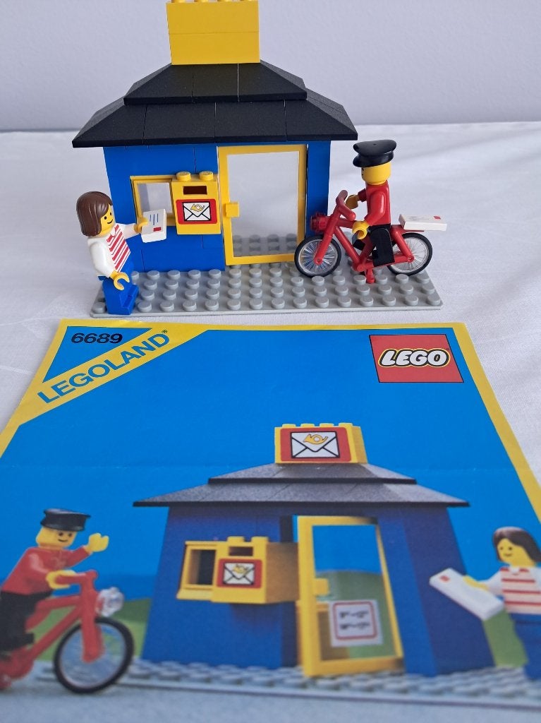 Lego Legoland Postkantoor 6689 1985, Kinderen en Baby's, Speelgoed | Duplo en Lego, Lego, Ophalen of Verzenden, Zo goed als nieuw