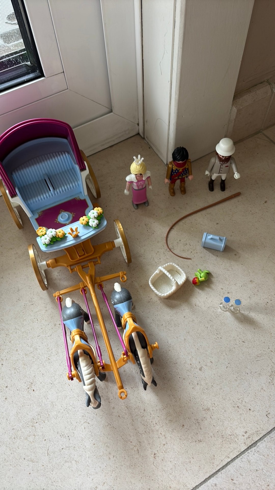 Playmobil romantisch koets, Ophalen, Zo goed als nieuw
