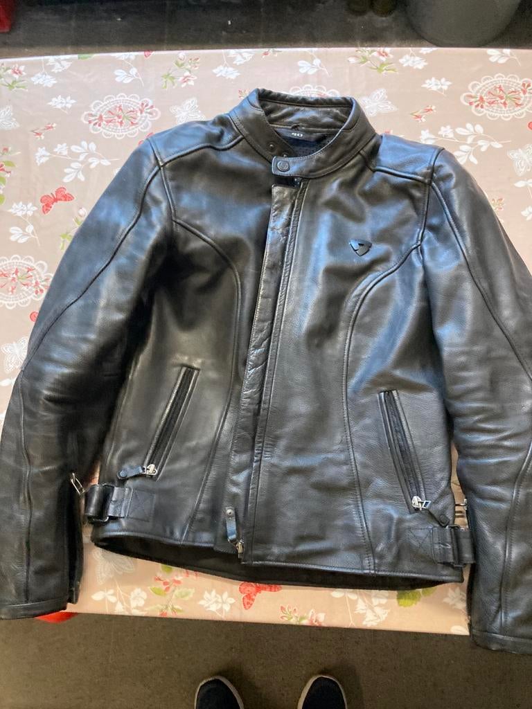 Lederen dames motorvest , maat 40, Ophalen, Dames