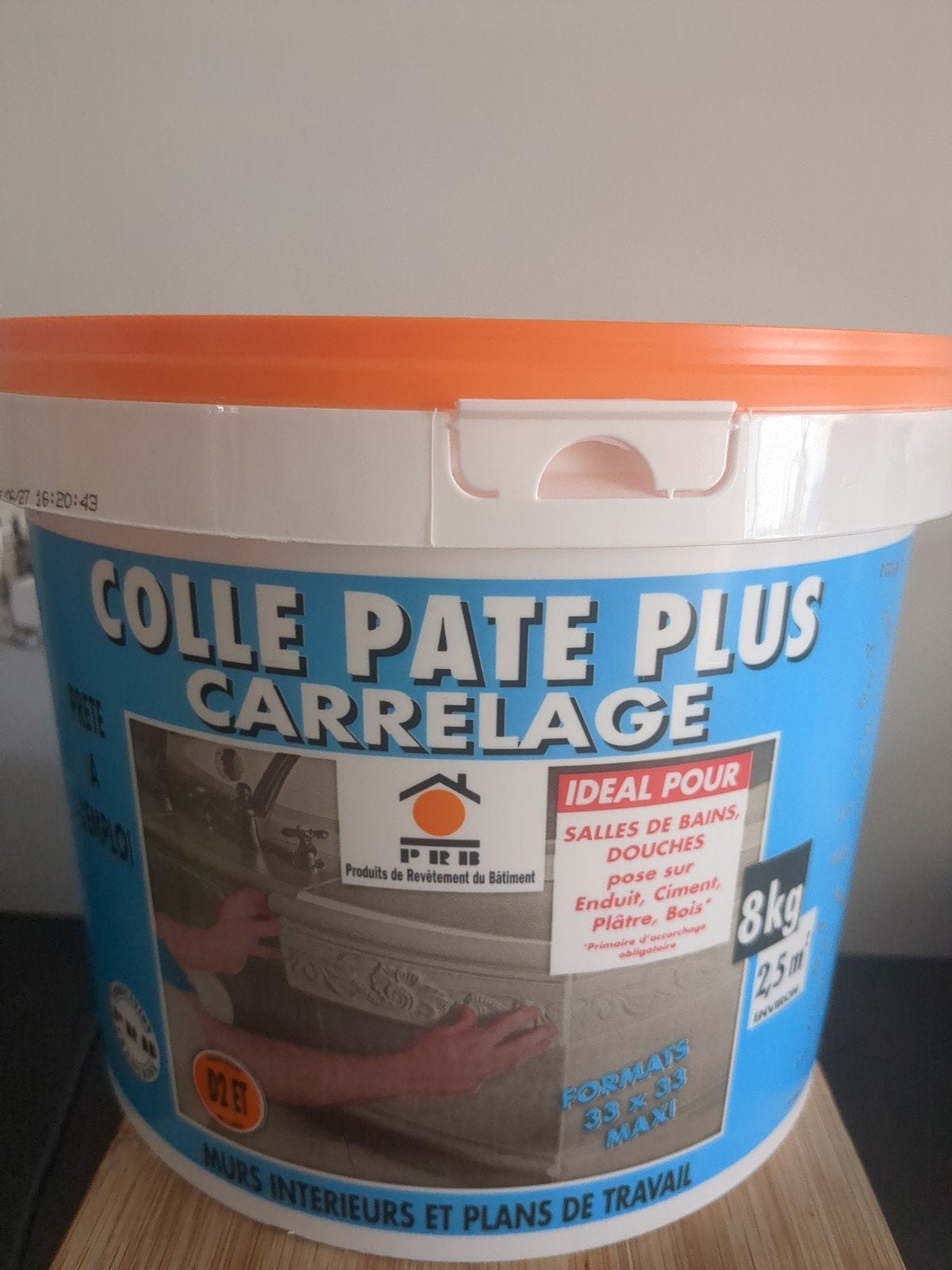 Colle carrelage prête a l'emploi 8kg